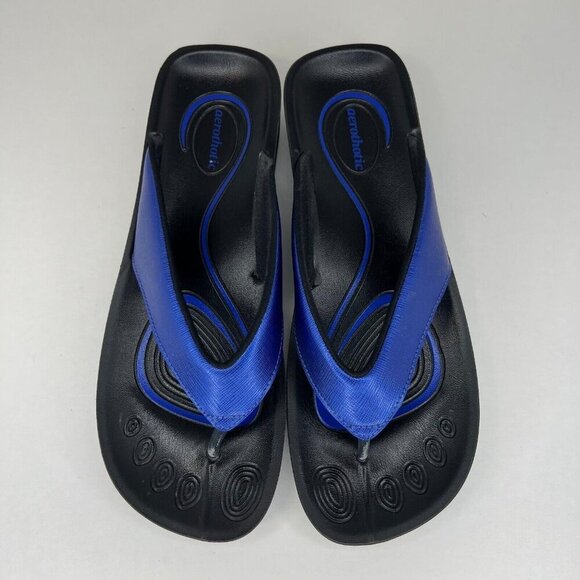 Aerothotic Womens Arch Supportive Summer Orthotic Size 40 Flip Flops Sandals - Picture 4 of 9